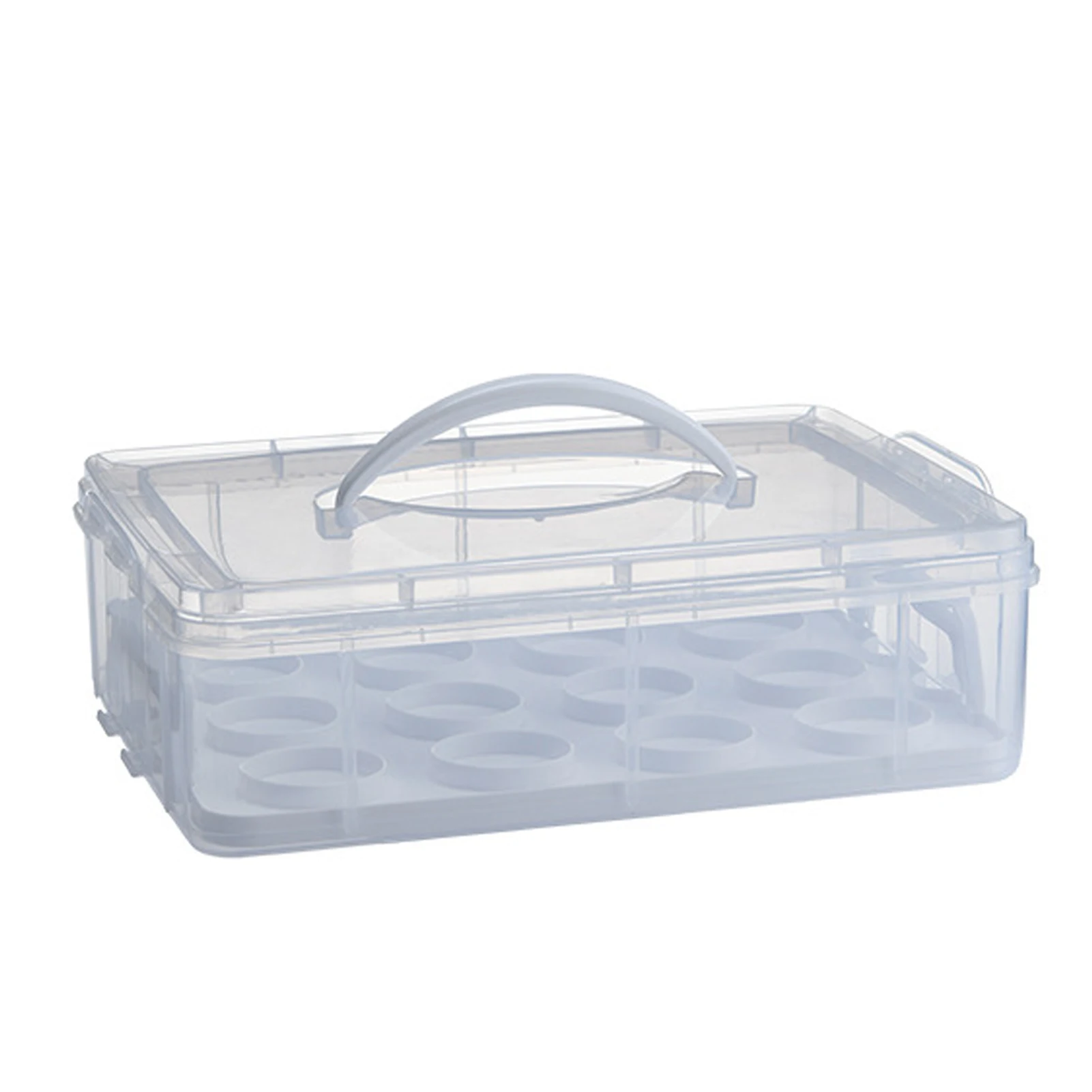 Коробка для упаковки тортів. Велике зберігання. Прозорі контейнери для зберігання дня народження. Коробки. Кришки. Герметичний поліпропіленовий тримач. Багаторазова переноска для тортів.