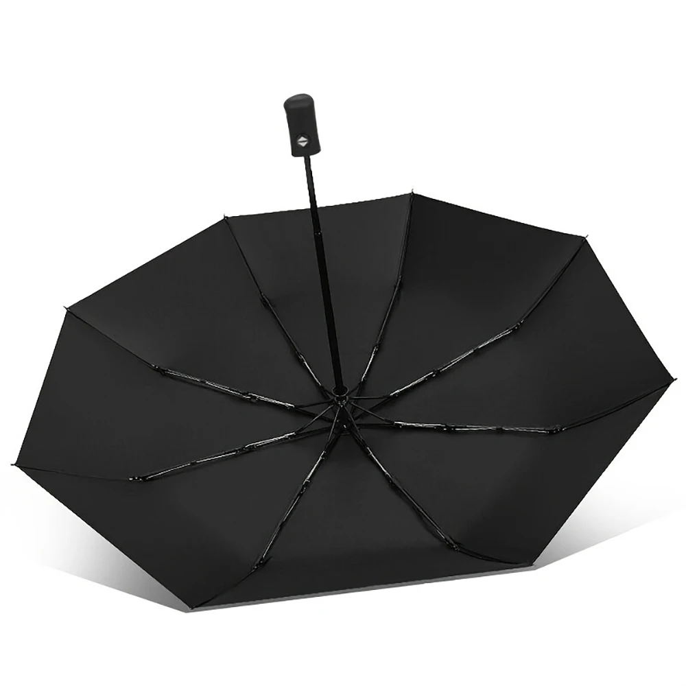 Folding Umbrella 8-Rib Automatic folding Umbrella Compact lightweight durable UV protection rain and sun umbrella automatic sunshade