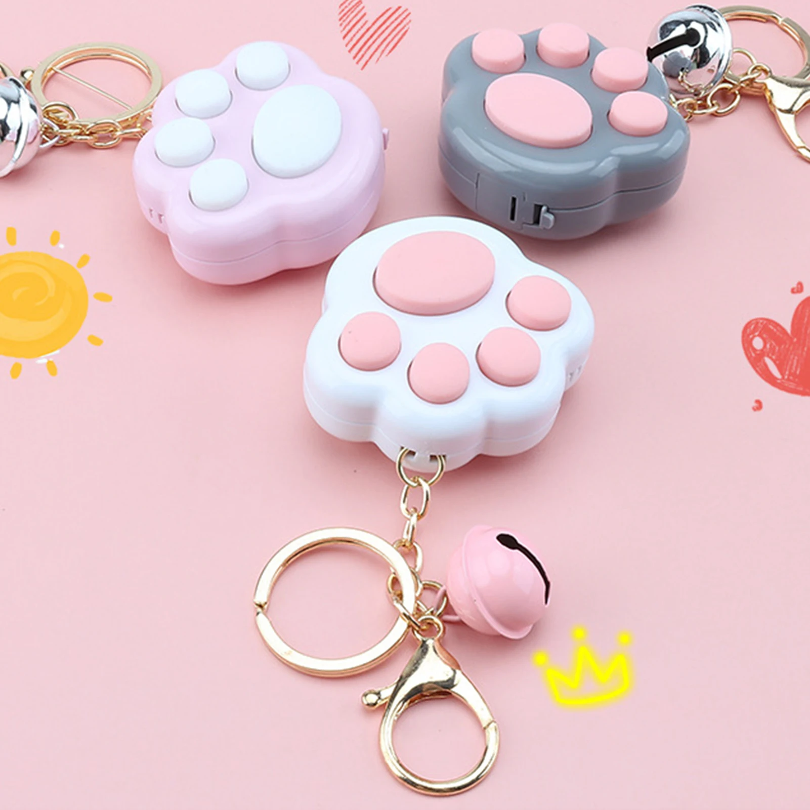 Mini Cat Paw Game Keychain Led Electronic Memory Games For Kids Adults Anti Stress Keychain Anti Stress Fidgetip Kawaii Toys 2 Mini Cat Paw Game Keychain Led Electronic Memory Games For Kids Adults Anti Stress Keychain Anti Stress Fidgetip Kawaii Toys 2