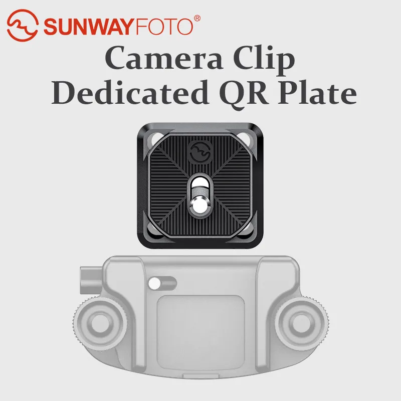 Sunwayfoto Câmera Clip qr Plate Compatível com Arca-swiss p ** Sign Pcs Cp392
