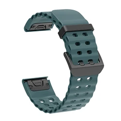 QuickFit Silicone Strap - Durable and Versatile Watchband Correa - 26mm Fenix 6X 6XPro (Gneiss)
