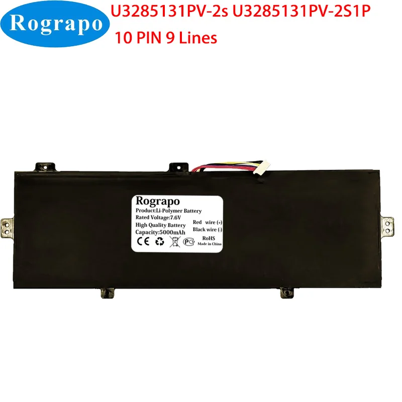 Bateria Nova do Portátil de 7.6v 5000mah U3285131p2s para Prestigio Smartbook 141 c4 c5 com Plugue de Fios