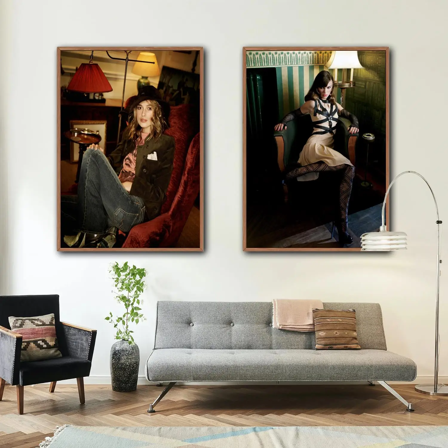 

keira knightley actor Poster Painting Canvas Prints 24x36 poster Bedroom Large home decor Wall Art Picture canvas wall