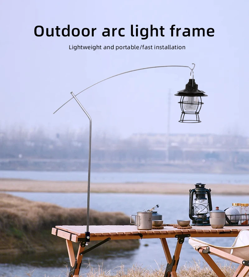 StormDragon Outdoor Desktop Camping Light Frame Camping