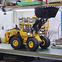 E260L RC Loader Metal Model 1/14 RC Hydraulic Loader RTR with Light and Sound System Engineering Remote Control Car Model Toy 1