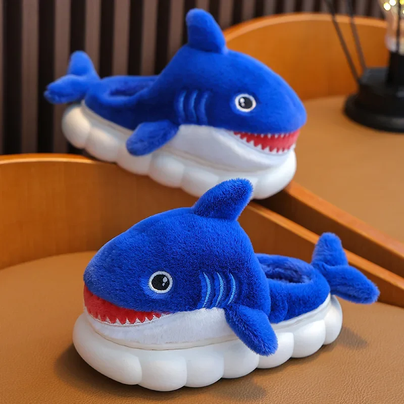 

Winter Children's Cotton Slippers for Boys and Girls Warm Velvet Children and Cotton Slippers for Children Small Medium