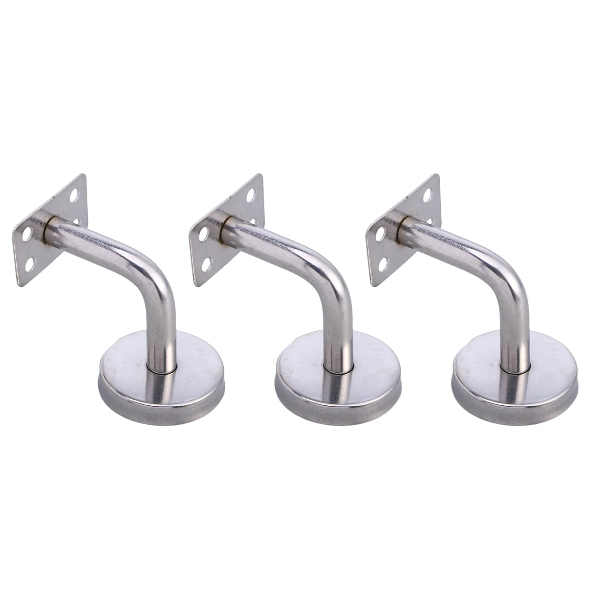 

3/5 PCS Stainless Steel Handrail Wall Mounted Brackets Supports Handrail Bracket Stair Rail Bracket Handrail Support For Stair