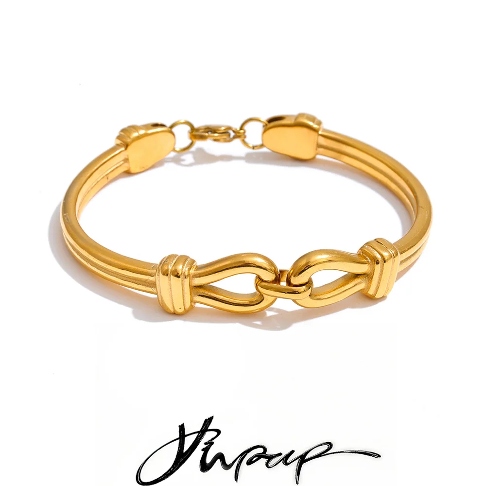 Yhpup Stainless Steel Bracelet Waterproof