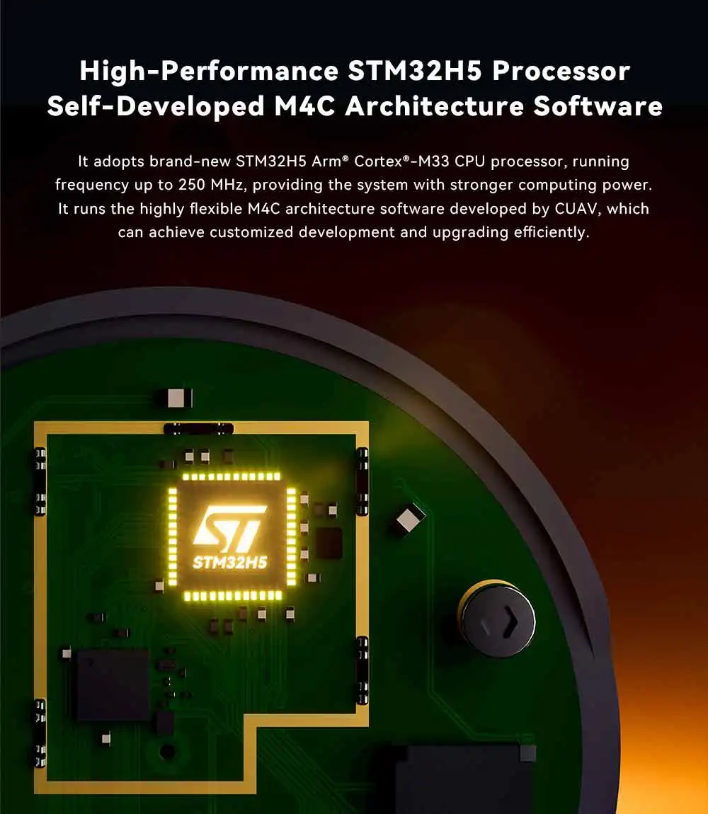 Sf9861fa02d5c42ce8f55ad4bf278ce45D CUAV NEO 4 SE GPS Module U BLOX M10 STM32H5 GNSS For Drone Surveying