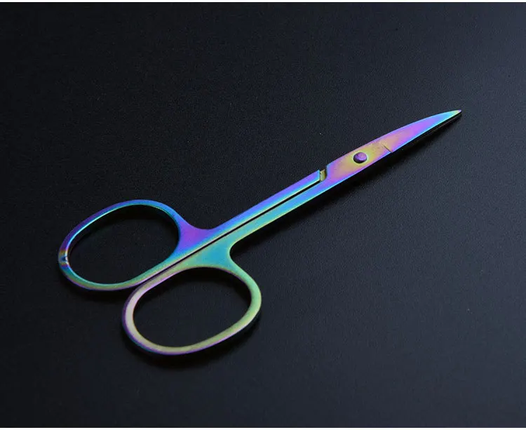Stainless Steel Beauty Scissors for Manicure and Facial Trimming
