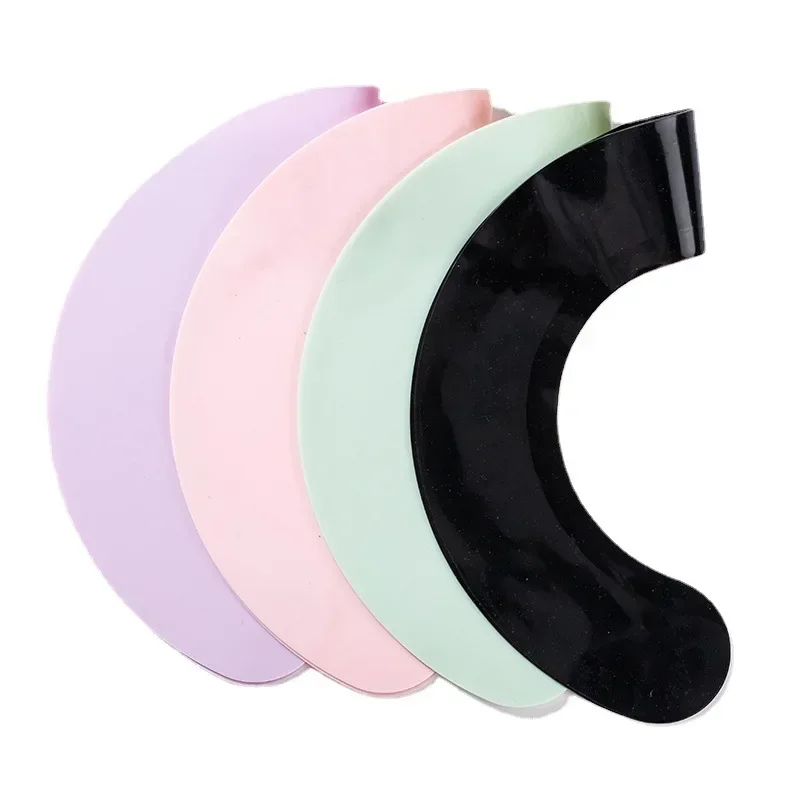 Silicone Stylist Cutting Collar Hair Dyeing Shawl Waterproof Neck Cape Wrap Cover Barber Hairdressing Hair Coloring Accessories 5