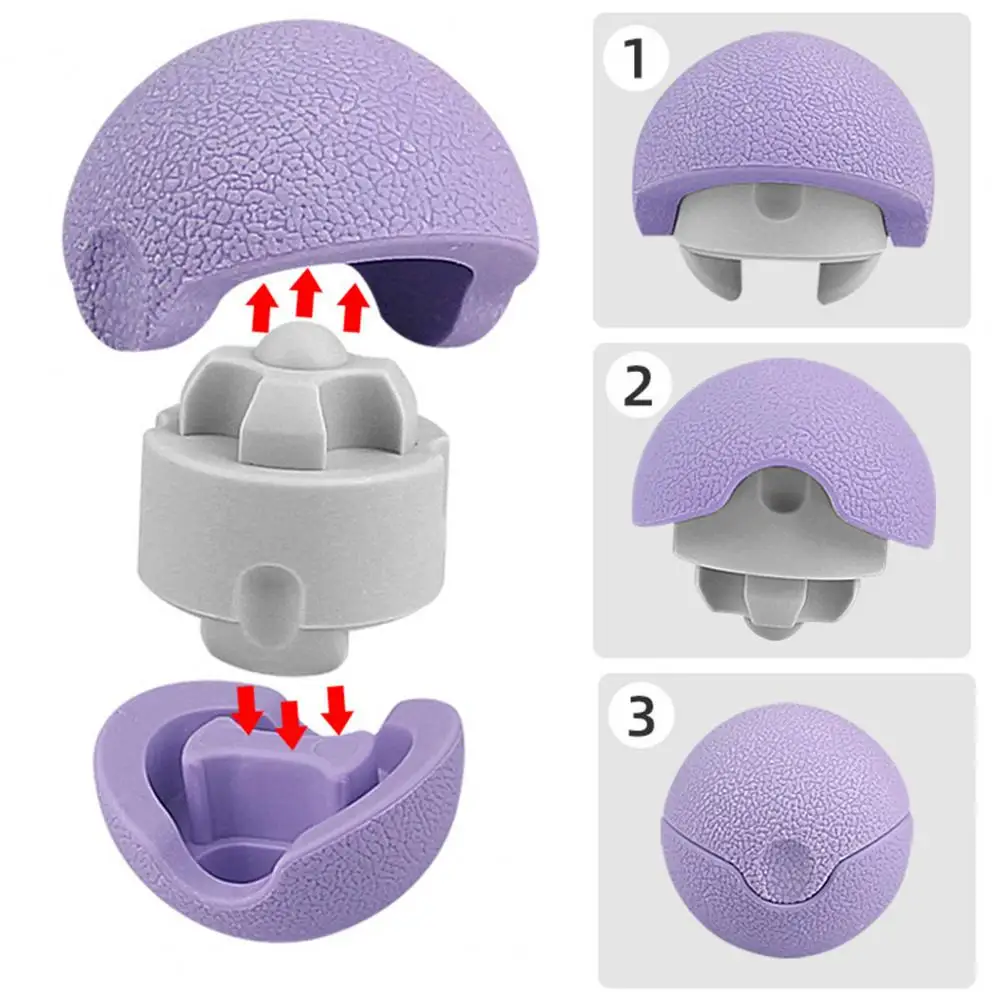 Portable Fascial Ball Tissue Massager for Plantar Fasciitis Myofascial Relaxation Flexible Tpe Yoga Massage for Foot for Yoga