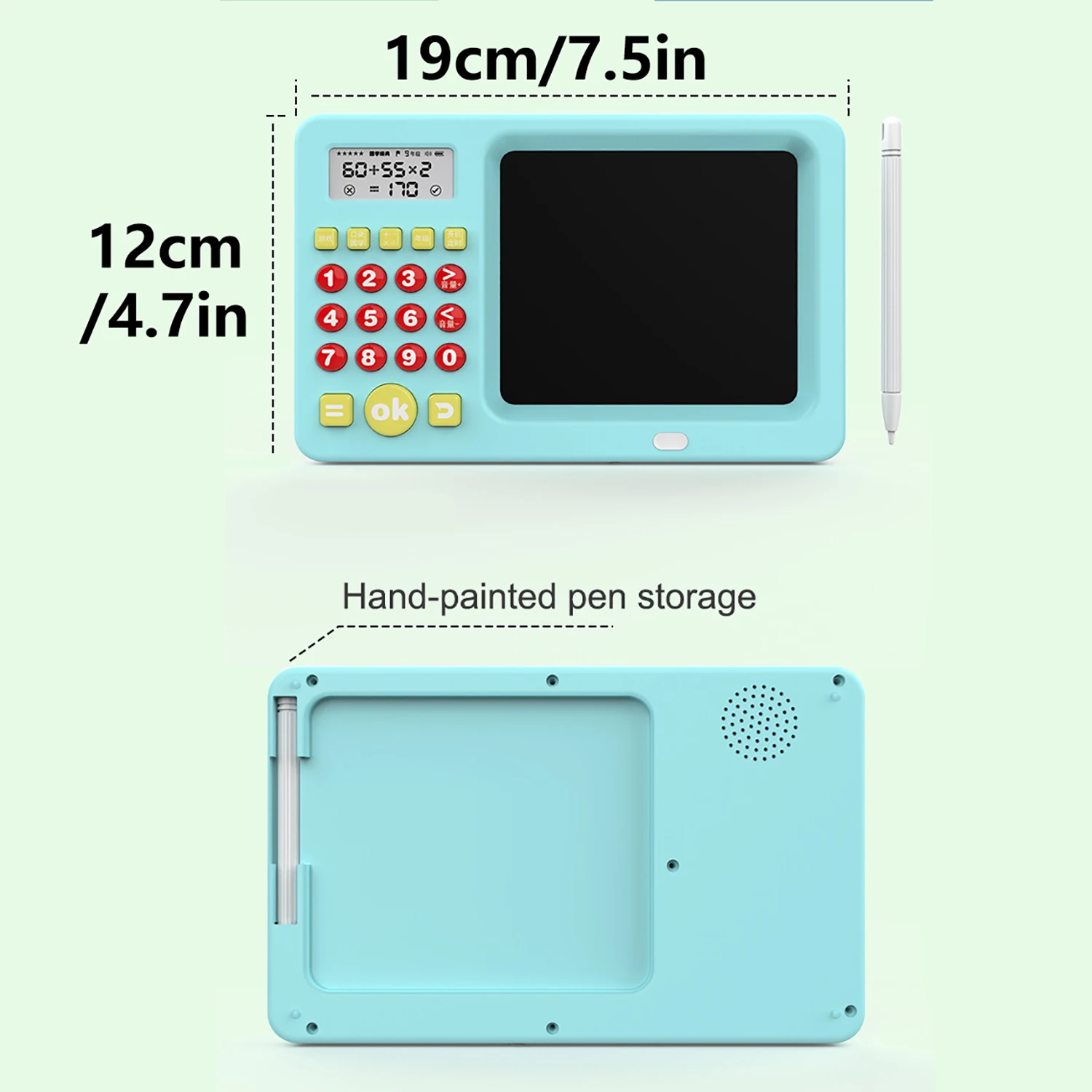 Electronic LCD Writing Board , Children's Writing Board, Gifts for CHILDREN'S Birthdays, Halloween, Christmas, and Easter 2