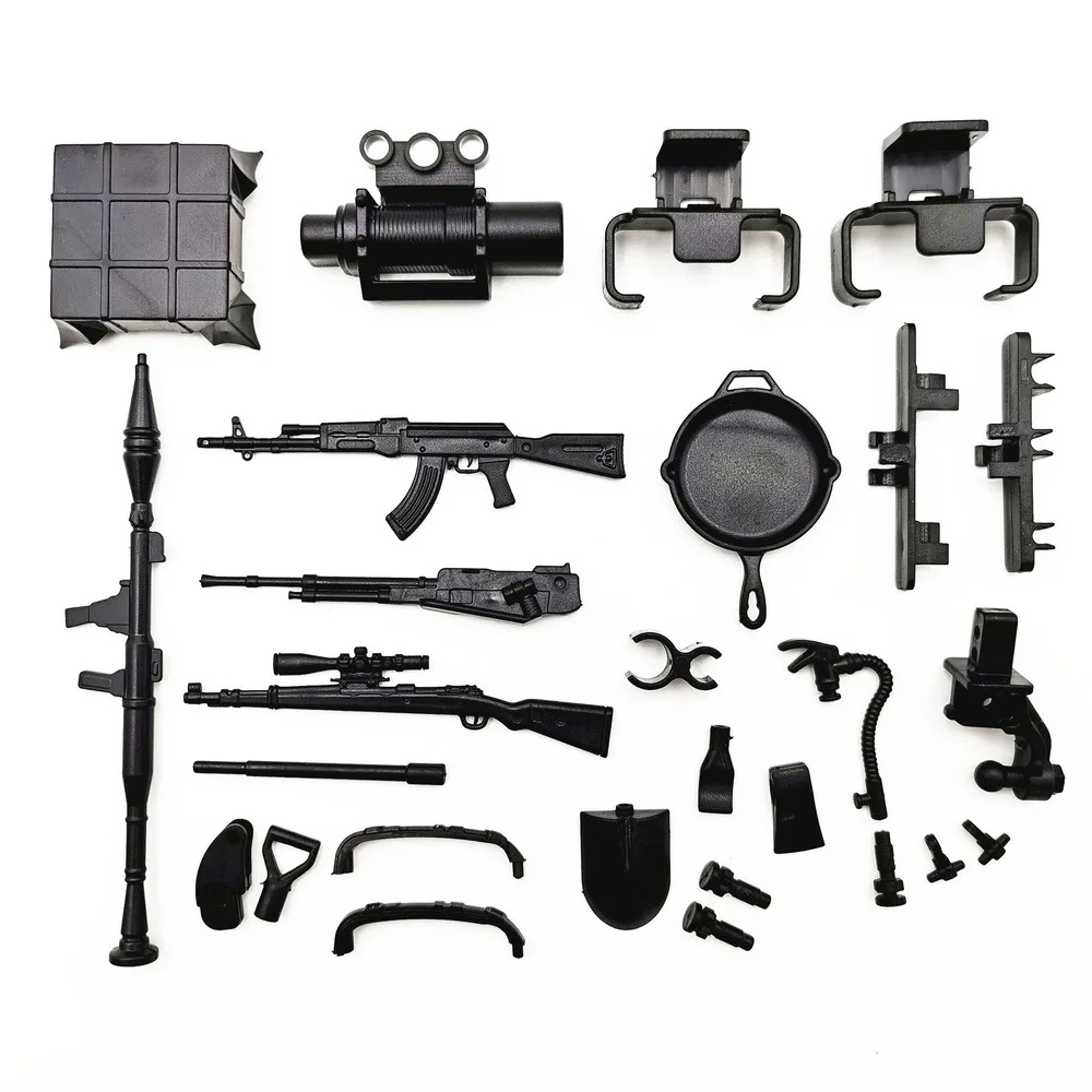 MN99S D91 Mn Remote Control Car Mood Accessories D90 Pickup Truck Riding Fj45 Chicken Eating Mood Diy Parts 3
