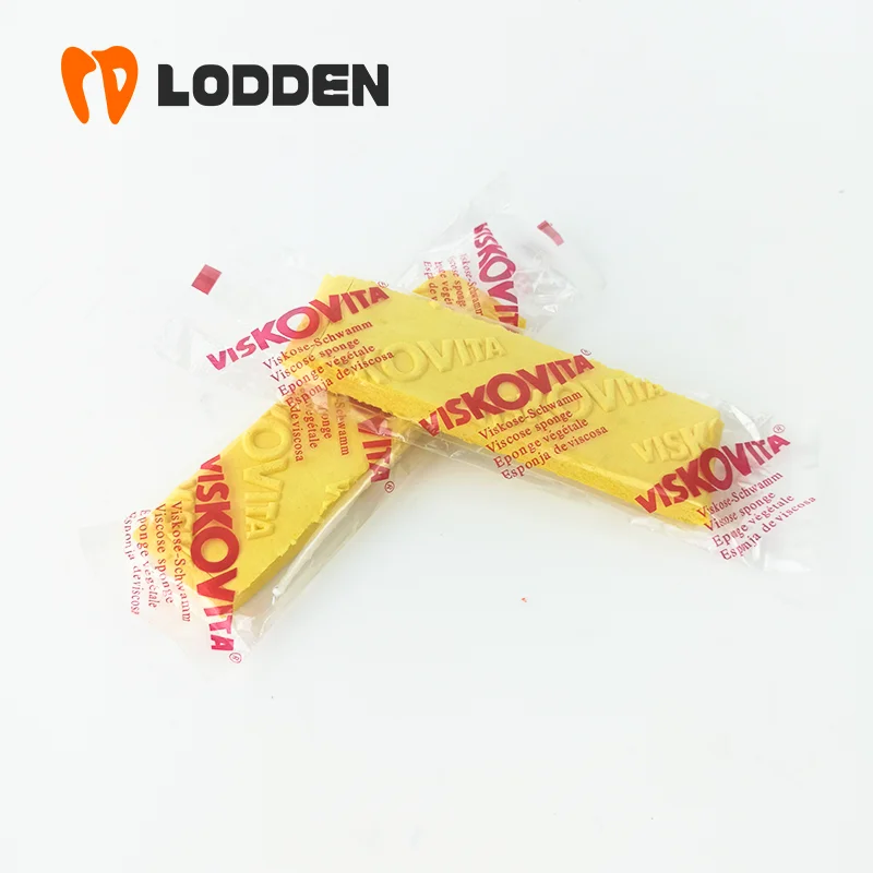 50 Stück Dentallabor-Materialien, Schwamm, saugfähiger Baumwollschwamm, gute Qualität zum Auftragen von Porzellan – Detail 4