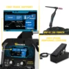 SSIMDER Aluminum MIG Welder Pulse MIG/MAG/HF TIG/Stick/Pilot ARC Plasma Cutter 200A Welding Machine SD4050Pro 10 in 1 Welder Cut 4