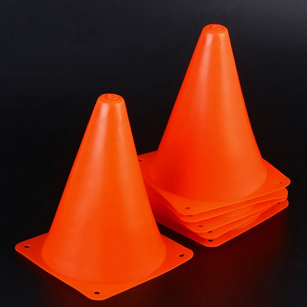 

Cones Sports 7 Inch Training Cones Set for Soccer, Football, Basketball Drills and Games