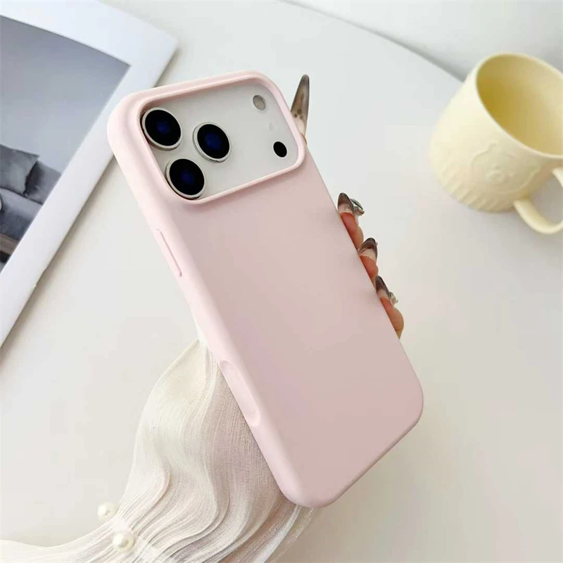 ตัวเลือกสินค้า เคสซิลิโคนบางเฉียบแม่เหล็ก Magsafe สำหรับ iPhone