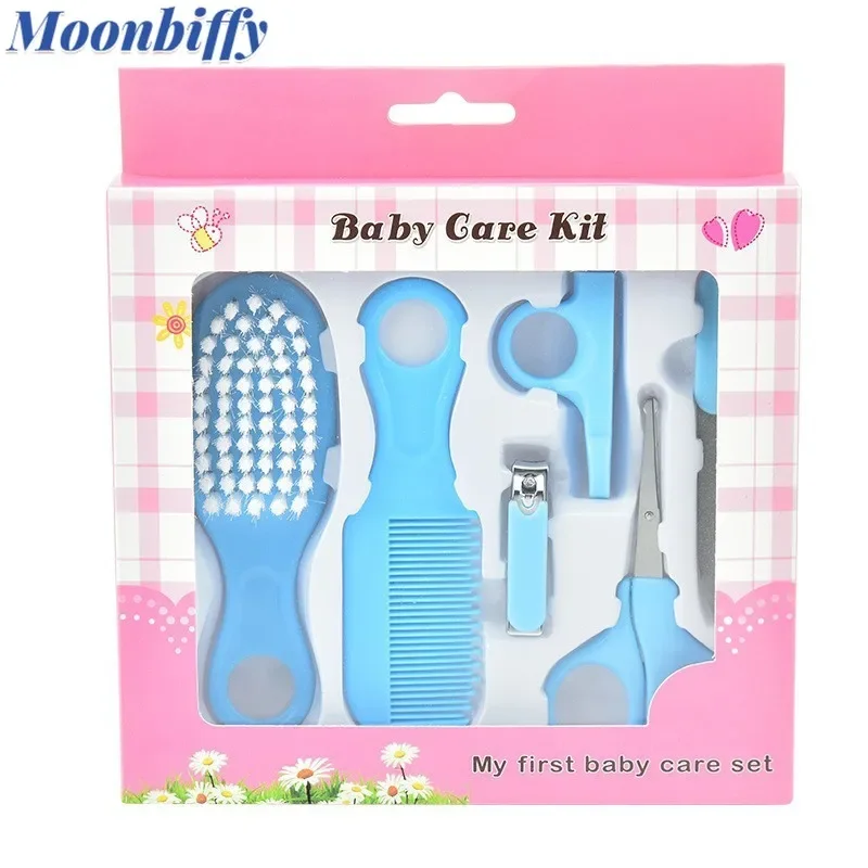 Baby Nail Care Tool Newborn Kids Childish Baby Nail Trimmer Cutter 6PCS Health Care for Infant Children Newborns Kid Items