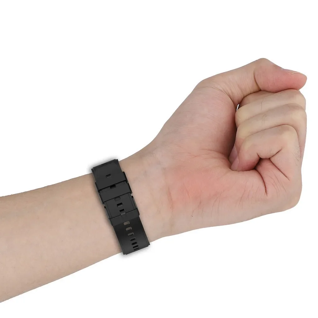 Silicone Sport Wristband Bracelet - Premium Adjustable Strap