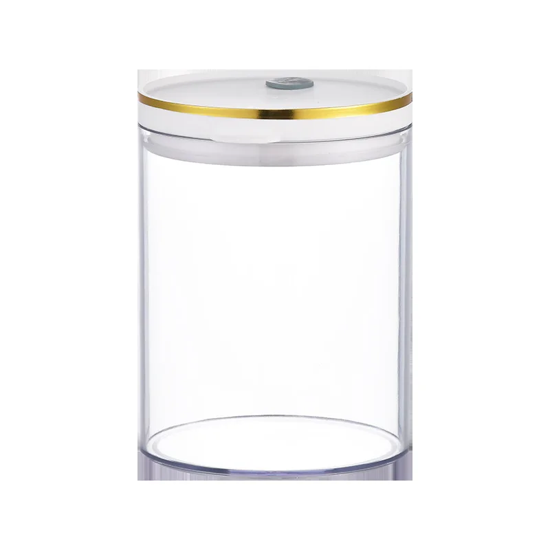 Transparent sealing storage jars for food grains and cereals storage bottles beans stale box
