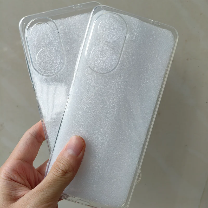 Transparent Slim Soft TPU Phone Cover - Clear Silicone Protection Case