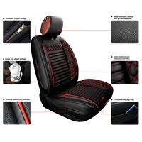 Housses de siège auto complètes, avant et arrière, universelles pour voiture, SUV, berline, fourgonnette, housses intérieures automobiles en tissu 2