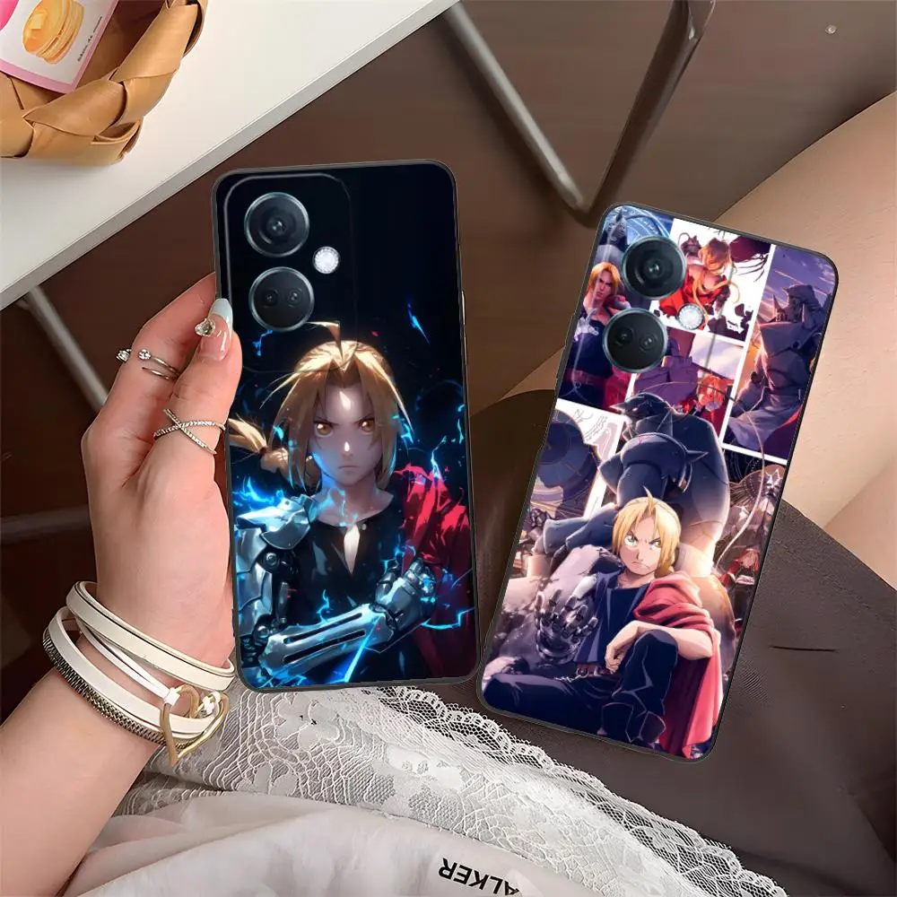 Fullmetal Edward Elric Vibrant Phone Case with Colorful Printing Design