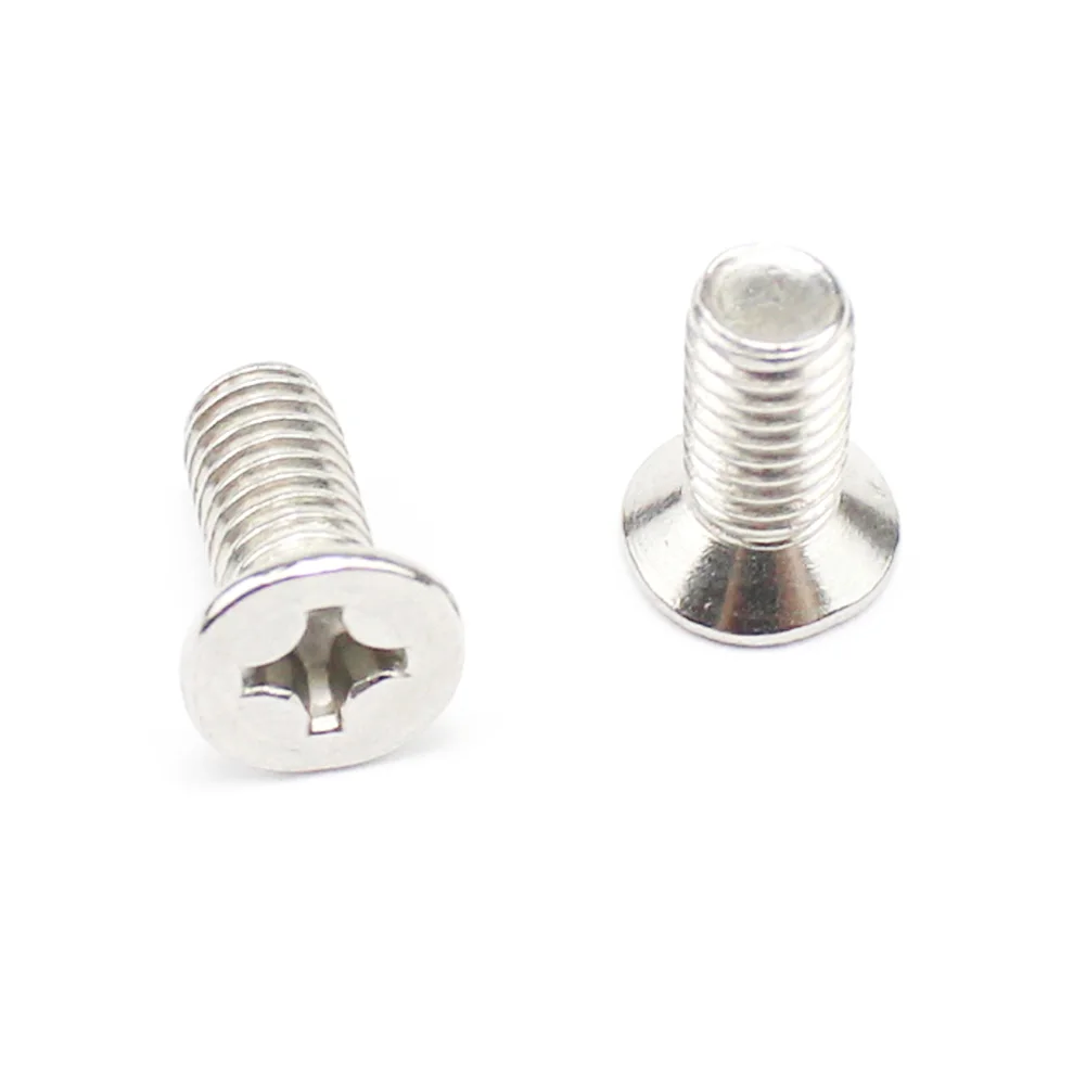 Car accessories 8PCS Stainless Steel Front Brake Disc Rotor Screws for Hyundai Kia (6mm)
