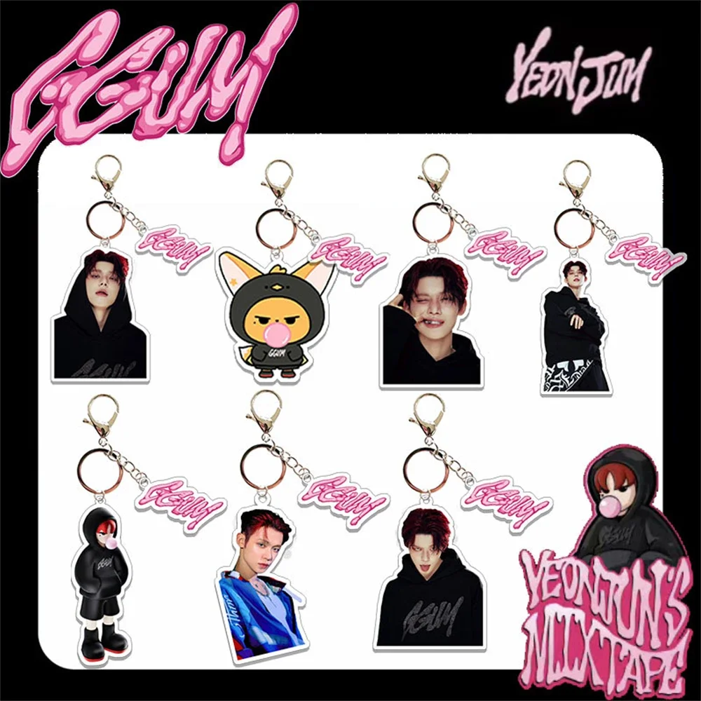 KPOP YeonJun Solo Album Mixtape GGUM Acrylic Keyring Concept