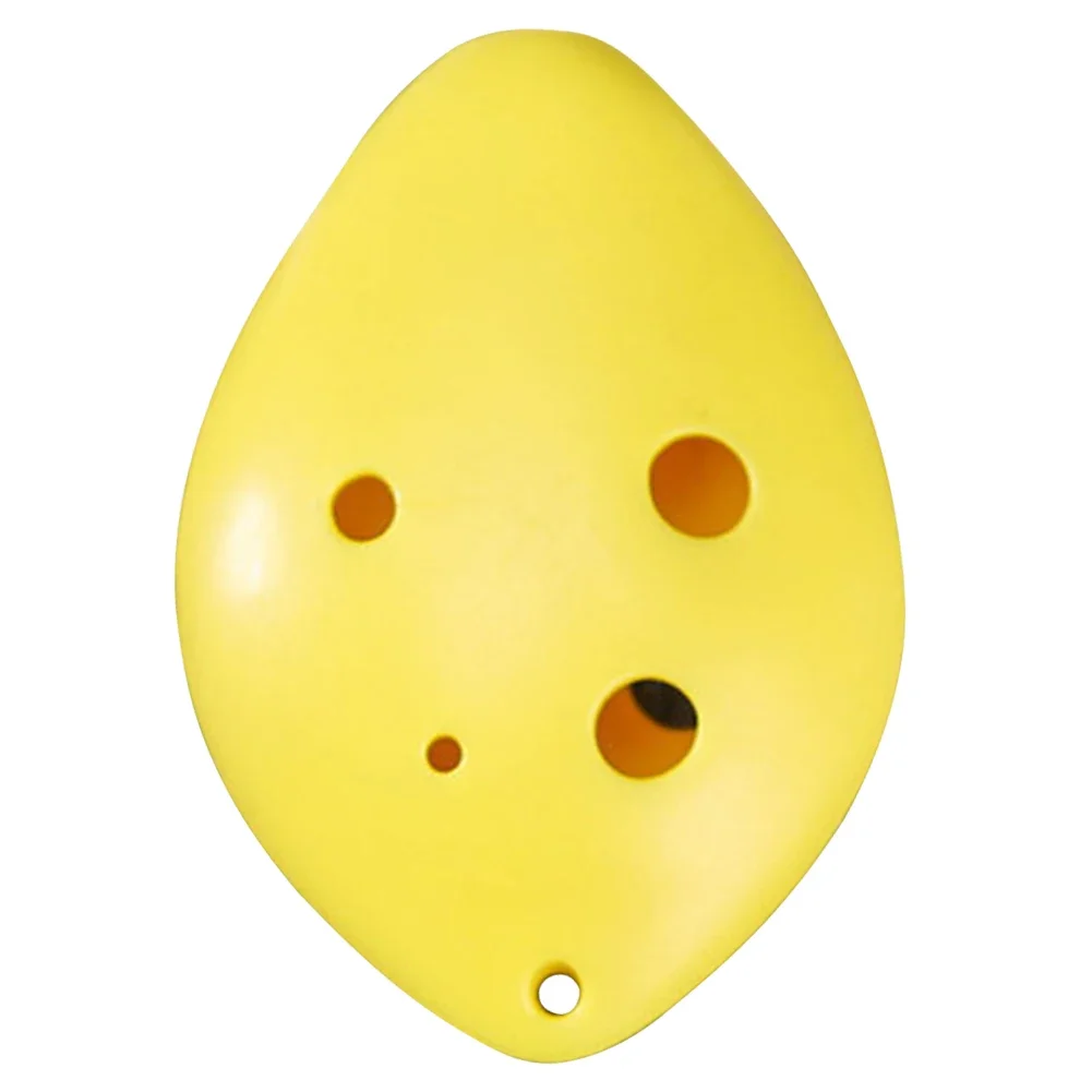 Ceramic Flute 6 Holes Portable Whistle Song Book Neck String Ocarina Musical Instrument Baby Child Gifts