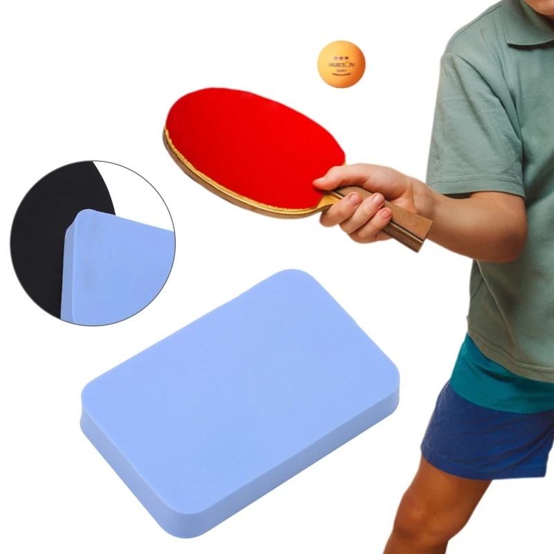 Table Tennis Cleaner Table Tennis Cleaning Foam ping pong Bat Rubber Cleaning Sponge for Table