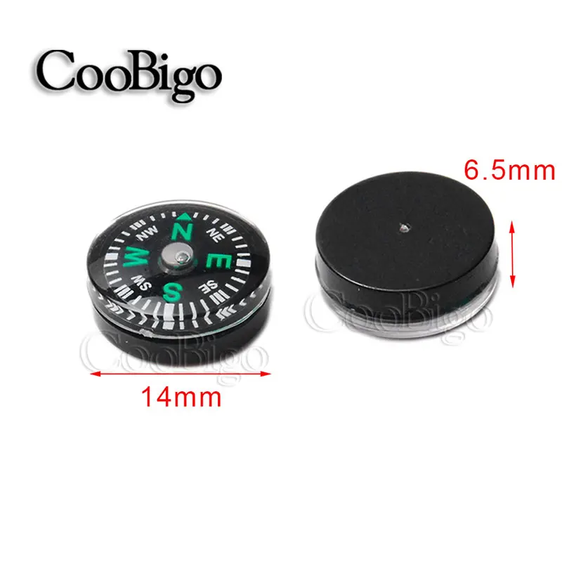  slider image of 10pcs Paracord Bracelet Compass