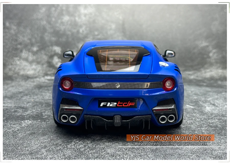 ミニカー f12tdf  box bbr BBR 1:18 F12 TDF Car Model Sports Car Metal Birthday Present