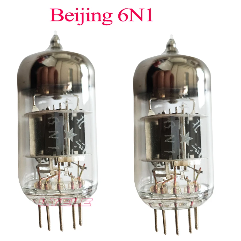 The brand new Beijing 6N1 electronic tube replaces 6N1-Q 6H1N 6n1 ECC85 vacuum tube to provide parameter matching 2