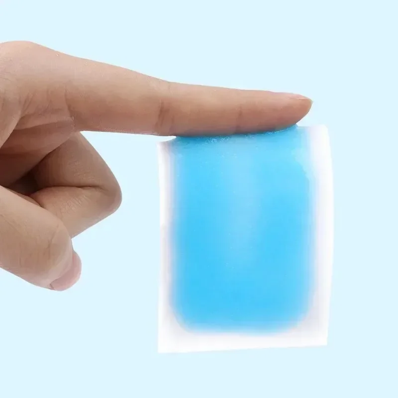 Phone Cooling Patches Multifunction Lower Temperature Ice Stickers Bady Adult Cooling Gel Patch for Fever Discomfort Pain Relief phone cooler mobile radiator mobile heat dissipation plate cell phone fan