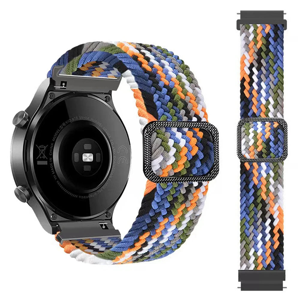 Braided Nylon Parachute Buckle Watch Strap Bracelet