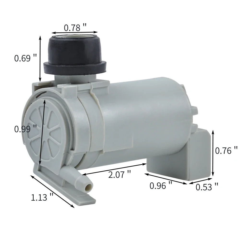 Windshield Washer Pump 28920-50Y00 For Nissan PULSAR/SUNNY/PRIMERA/NX/SERENA/ALMERA/PATROL/MAXIMA