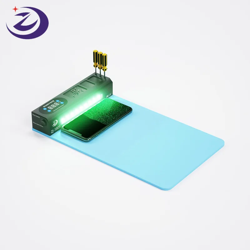 Heating Pad Build-in Lamp LCD Screen Separator for iPhone iPad Mobile Phone Tablet Separator Phone Disassemble Repair Tools Kit