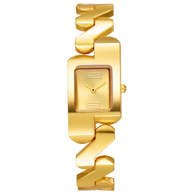 ساعة كوارتز جديدة بسيطة مربعة عربية رقمية صغيرة بح...