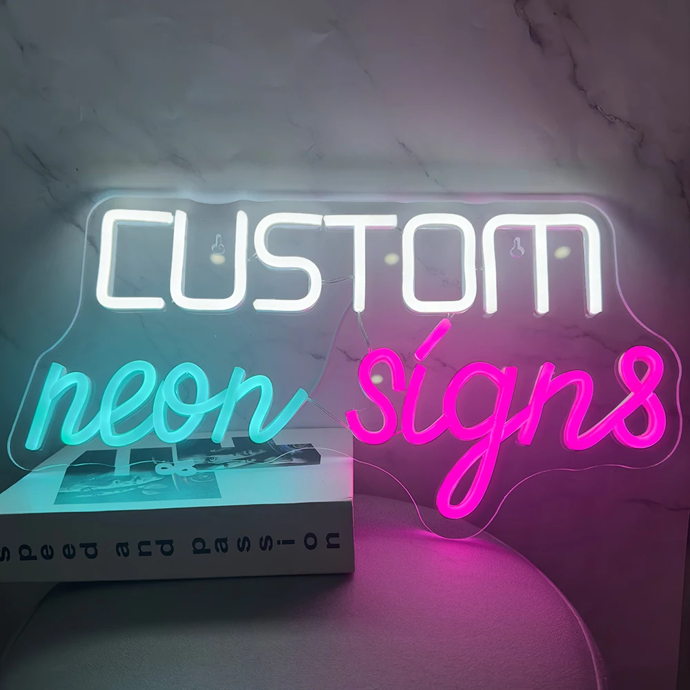 Custom Neon Sign for Wedding Birthday Party Home Decor Personalized Custom Neon Signs Bar Salon Cafe Shop Night Light Logo 2 in 1 hair dryer facial steamer hair salon ozone steam ion sprayer skin beauty care machine for home salon beauty