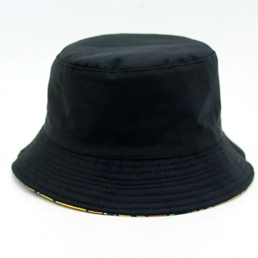 Summer Sun Hat Reversible Yellow Duck Bucket Hat For Men Women Cotton Bob Panama Girls Beach Travel Outdoor Fisherman