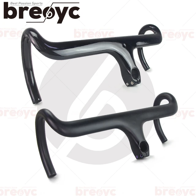 Black Carbon Fiber Road Full Internal Cable Routing Integrated