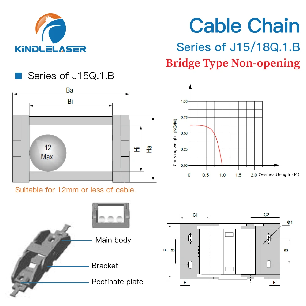Cable Chains Bridge Type Non-Opening Plastic Towline Transmission Drag Chain for Machine, plastic cable chain,cable carrier