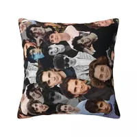 Timothee Chalamet photo collage Throw Pillow Cushions For Sofa Luxury Sofa Cushions pillow covers decorative 1