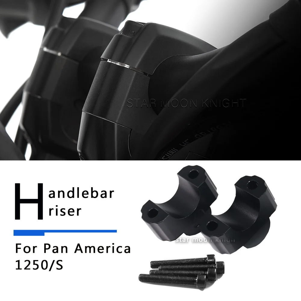 Accessori Moto Cnc Alluminio Manubrio Riser Clamp Extension Per Ra1250 Pa1250 Pan America 1250 S Special 2021-