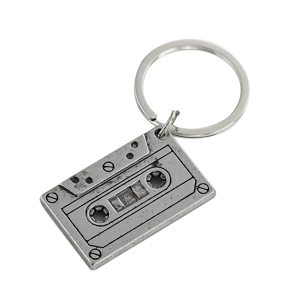 Portachiavi Retrò Anni 80/90 A Forma Di Cassetta – Acrilico, Con Testo 'The Best Hips 90', Regalo Nostalgico - 2