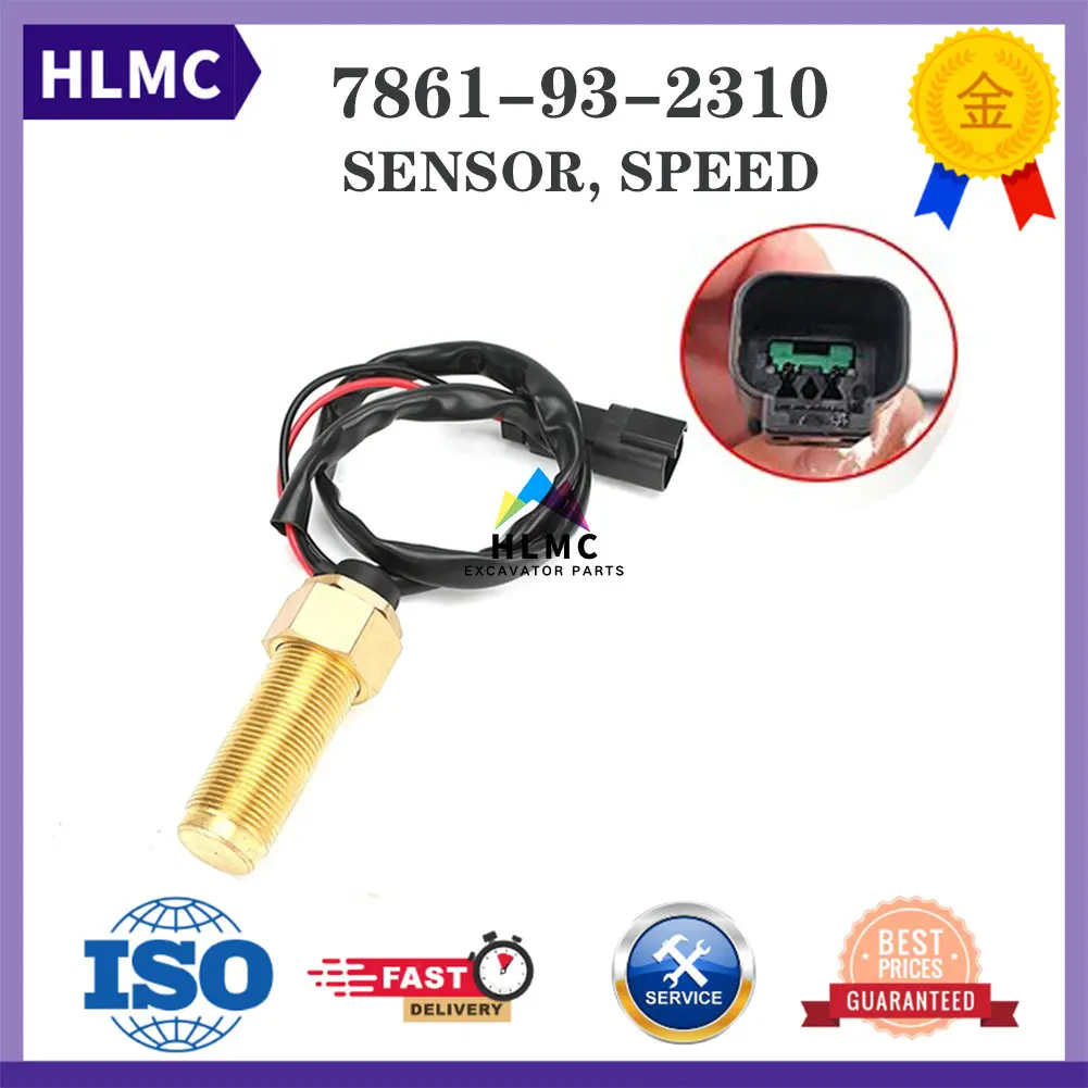 High Quality Engine Revolution Speed Sensor 7861-93-2310 7861-93-2330 For Komatsu Excavator PC200-7 PC210-7 PC220-7 pc200 7 pc220 7 pc300 7 excavator dust indicator sensor 20y 06 42910 7861 93 1420 7861 93 1421