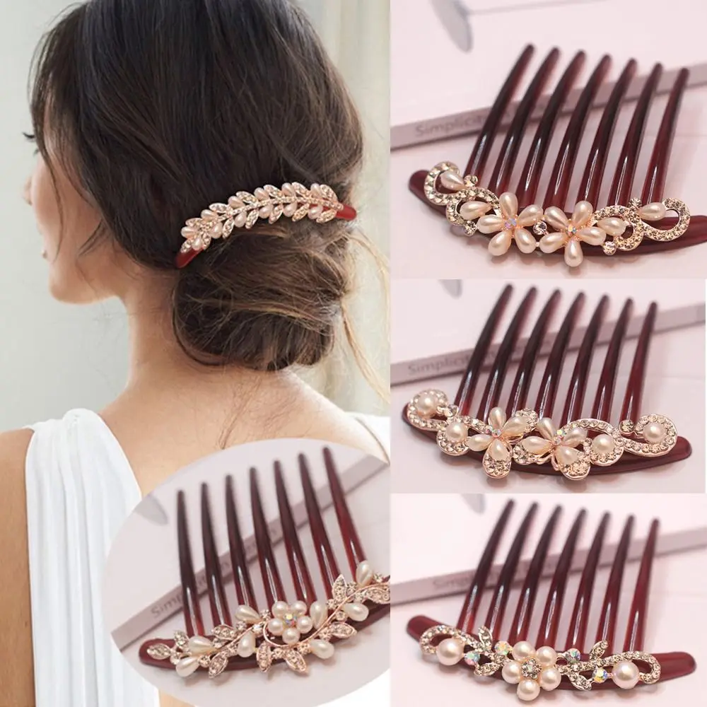 

Элегантная шпилька для волос с искусственным жемчугом