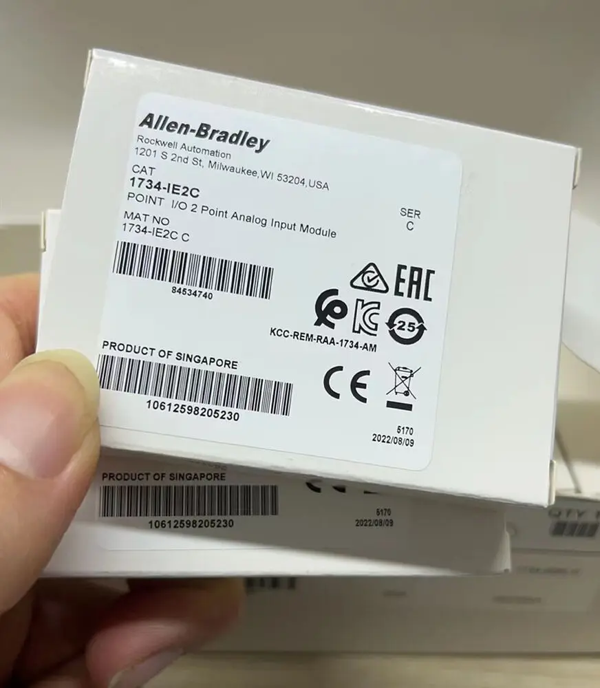

New Allen-Bradley 1734-IE2C POINT I/O 2 Point Analog Input Module 1734 IE2C